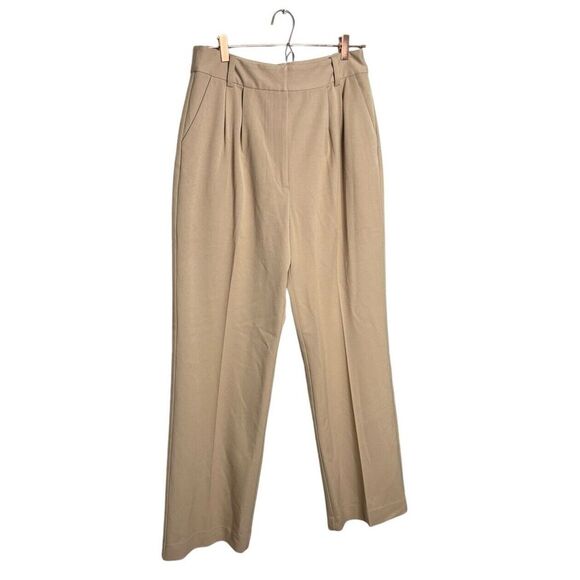 Favorite Daughter The Favorite Pleat Wide Leg Pants Khaki Size 12 - Picture 1 of 6